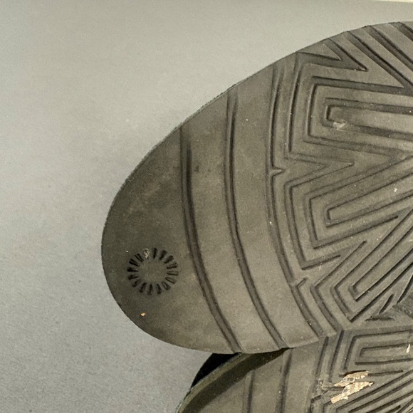 UGG MCKAY BLACK SUEDE ANKLE STRAP WOMEN'S BOOTS SIZE US 7 - Picture 14 of 15